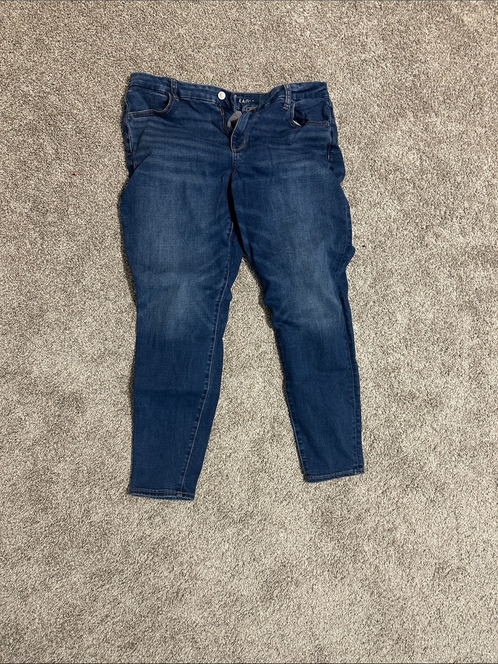 American Eagle Outfitters Dark Blue Skinny Jeans